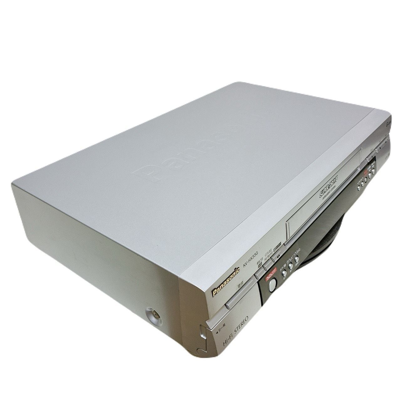 整備済・動作品】 Panasonic パナソニック NV-HX33G ビデオデッキ VHS