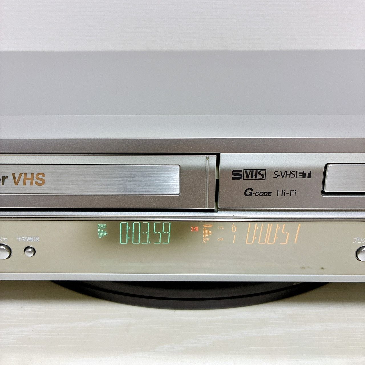 整備済・動作品】 Panasonic パナソニック NV-VP50S ビデオデッキ SVHS