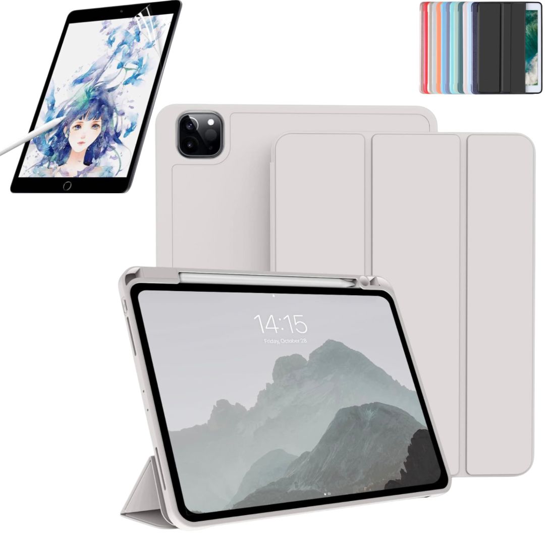 iPad Pro 11 ケース 第4/3/2世代 シリコン ペン収納 - メルカリ