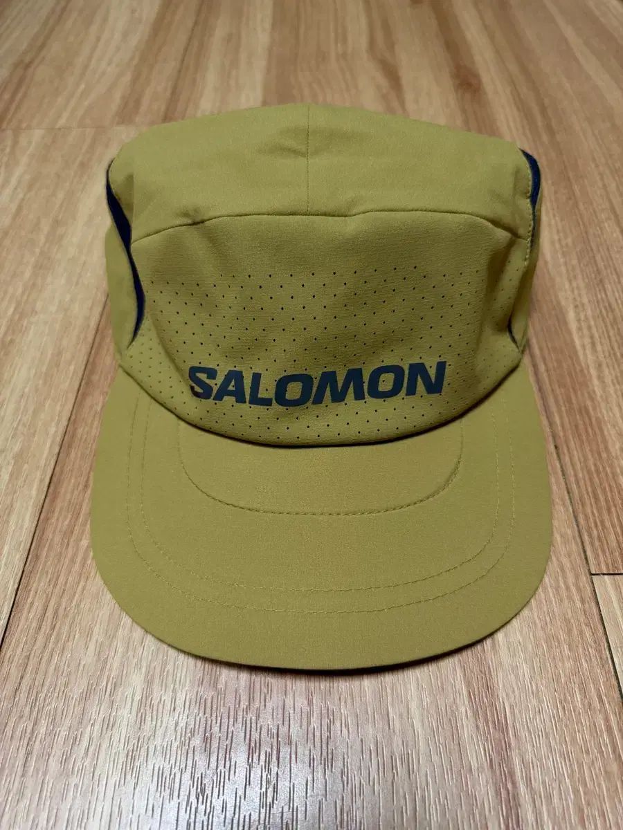 SALOMON（サロモン）トレイル グリット メッシュ キャップ ライト カーキ LC2982400 (L/XL)