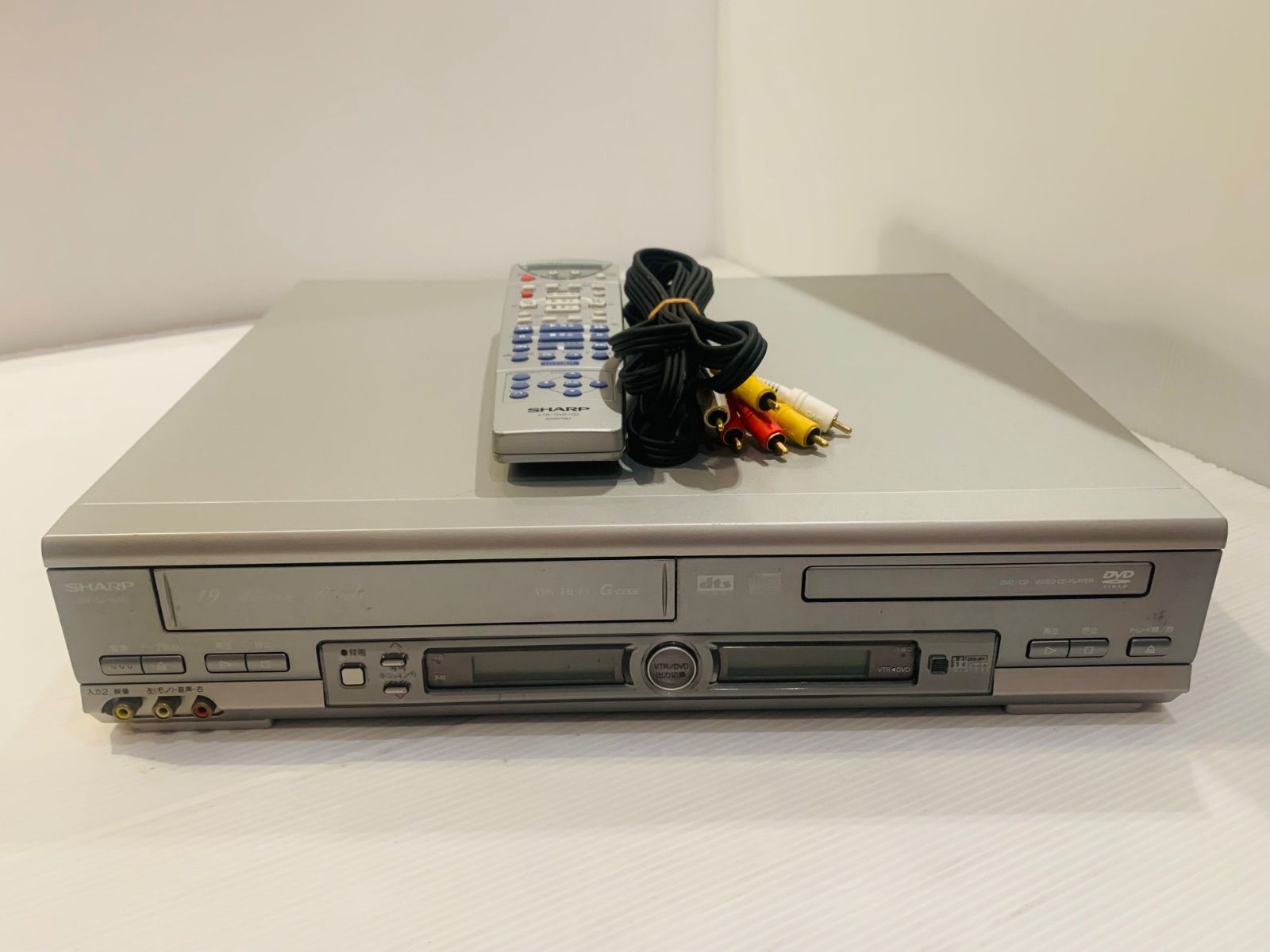【動作品】SHARP Hi-Fiビデオ一体型DVDプレーヤー DV-GH550