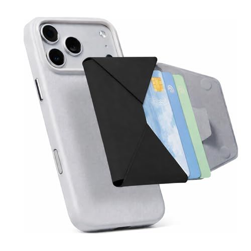 [MOFT] 国内正規代理店 MagSafe対応 カードウォレット iPhone用 マグネット式財布 最大8枚カード収納 薄型 MOVAS?ヴィーガンレザー 携帯便利 iPhone 17 / 16 / 15 / 14 / 13 / 12シリーズ対応ジェットJu
