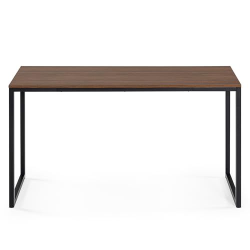 ZINUS Jennifer ワークデスク ダークブラウン 幅120×奥行70×高さ70cm(旧JIS規格) Modern Studio Collection パソコンデスク ダイニングテーブル 在宅 リモート SOHO | 机 組立簡単 工具付き ジヌスJu