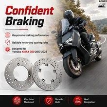ヤマハ XMAX300 XMAX300 ブレーキディスク 267mm/245mm フローティングディスク改造パーツ 2017-2023