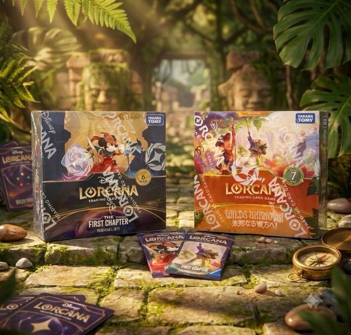 ⭐️2箱セット【新品未開封】ディズニー ロルカナ TCG THE FIRST