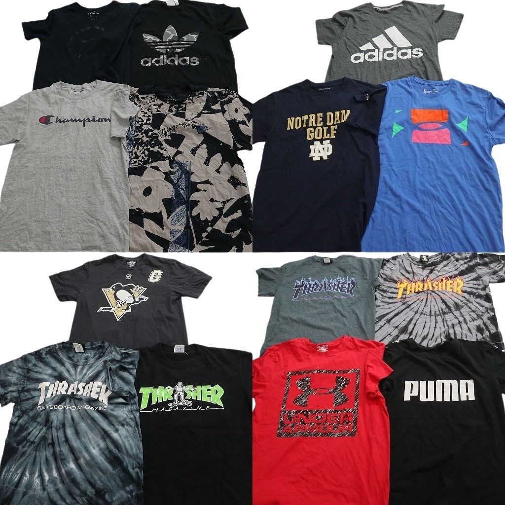 古着卸 まとめ売り ブランドMIX Tシャツ 14枚セット ( メンズ S