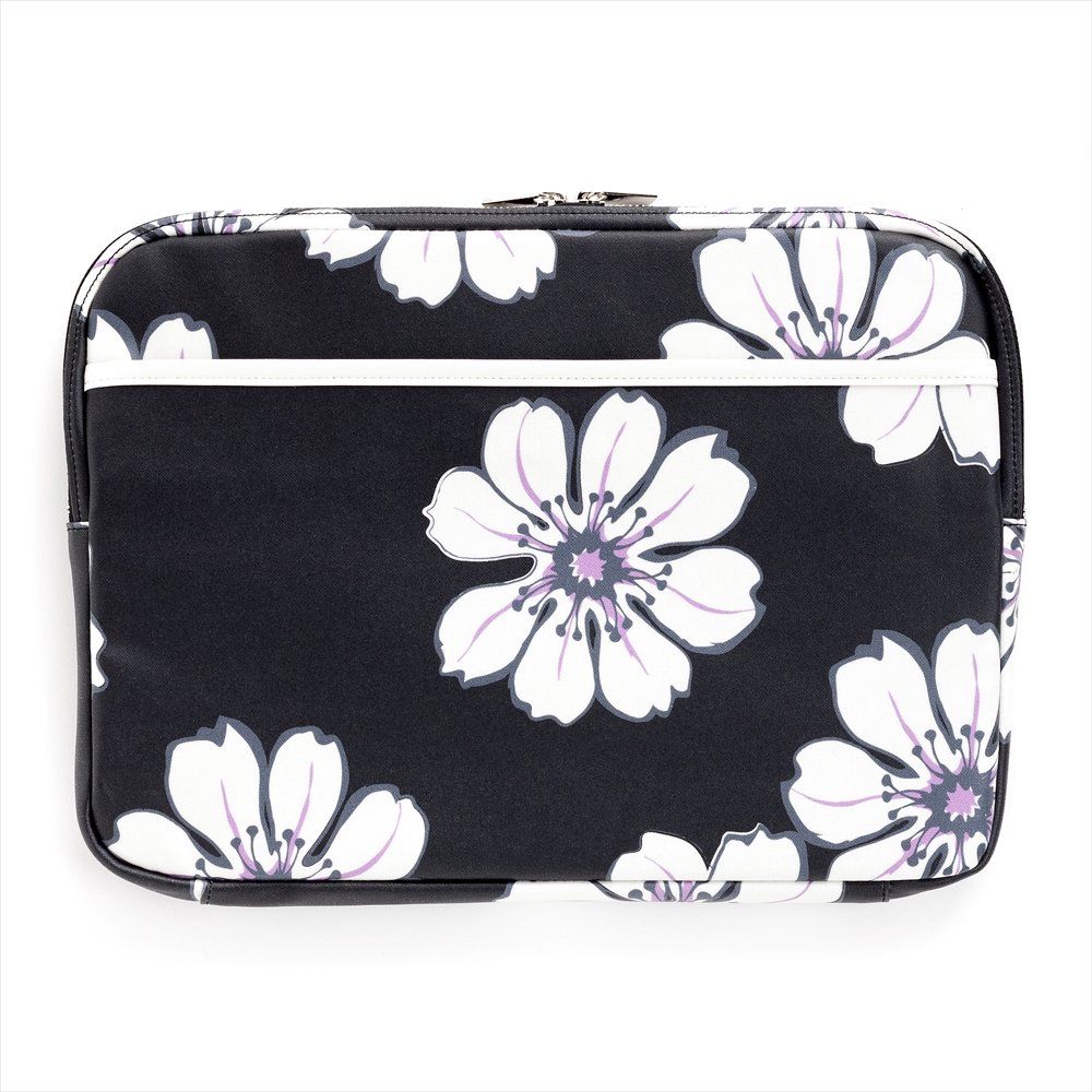 Brand New Computer Case 13.3 inch White Blossom Botanical Pattern Floral Pattern Inner Case Sleeve Case Laminated W0701510