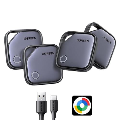 UGREEN FineTrack G Android専用 Google Find Hub対応 USB-C充電対応 airtag アンドロイド Bluetoothトラッカー 荷物/スーツケース/財布/鍵などのファインダー 忘れ物防止 Pixel 10/GalJu