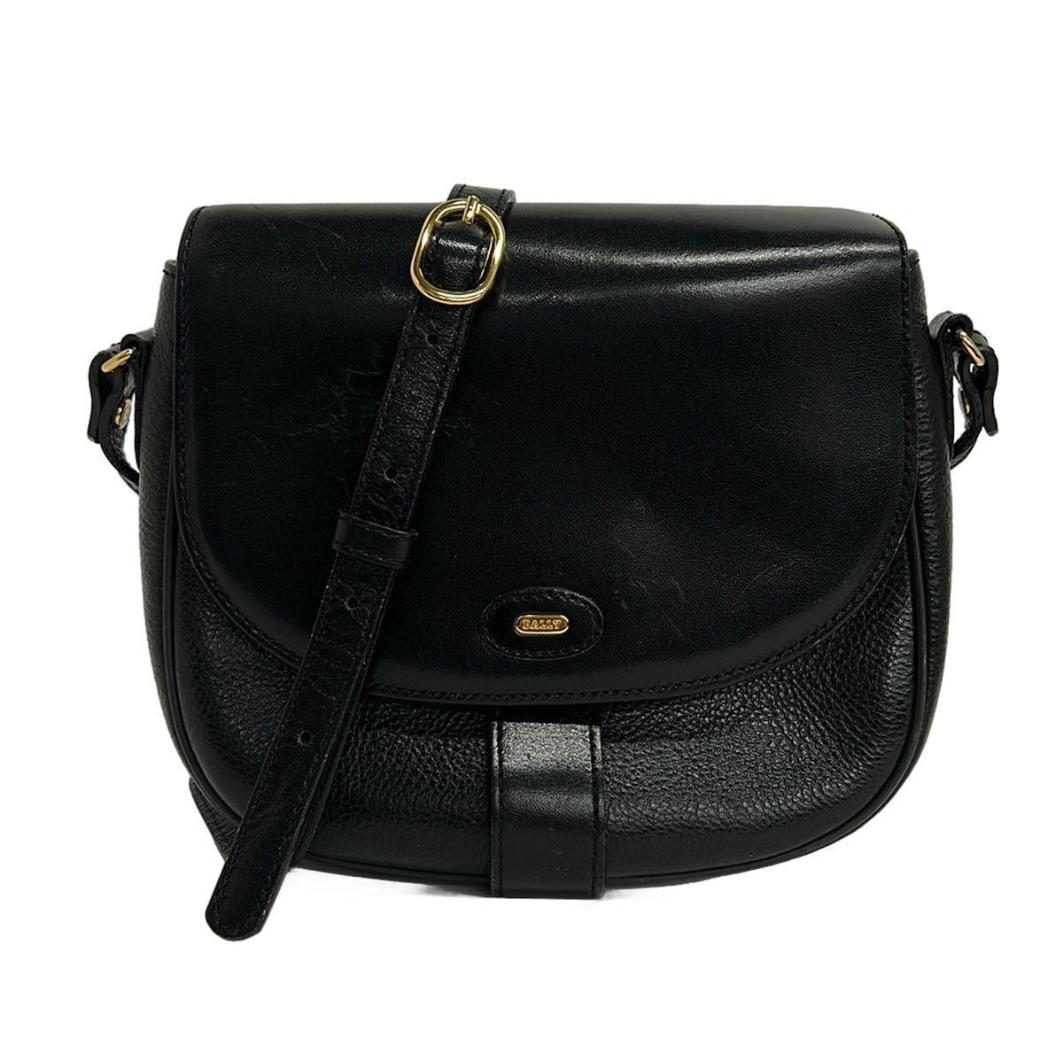 BALLY(バリー) ショルダーバッグ 黒 レザー