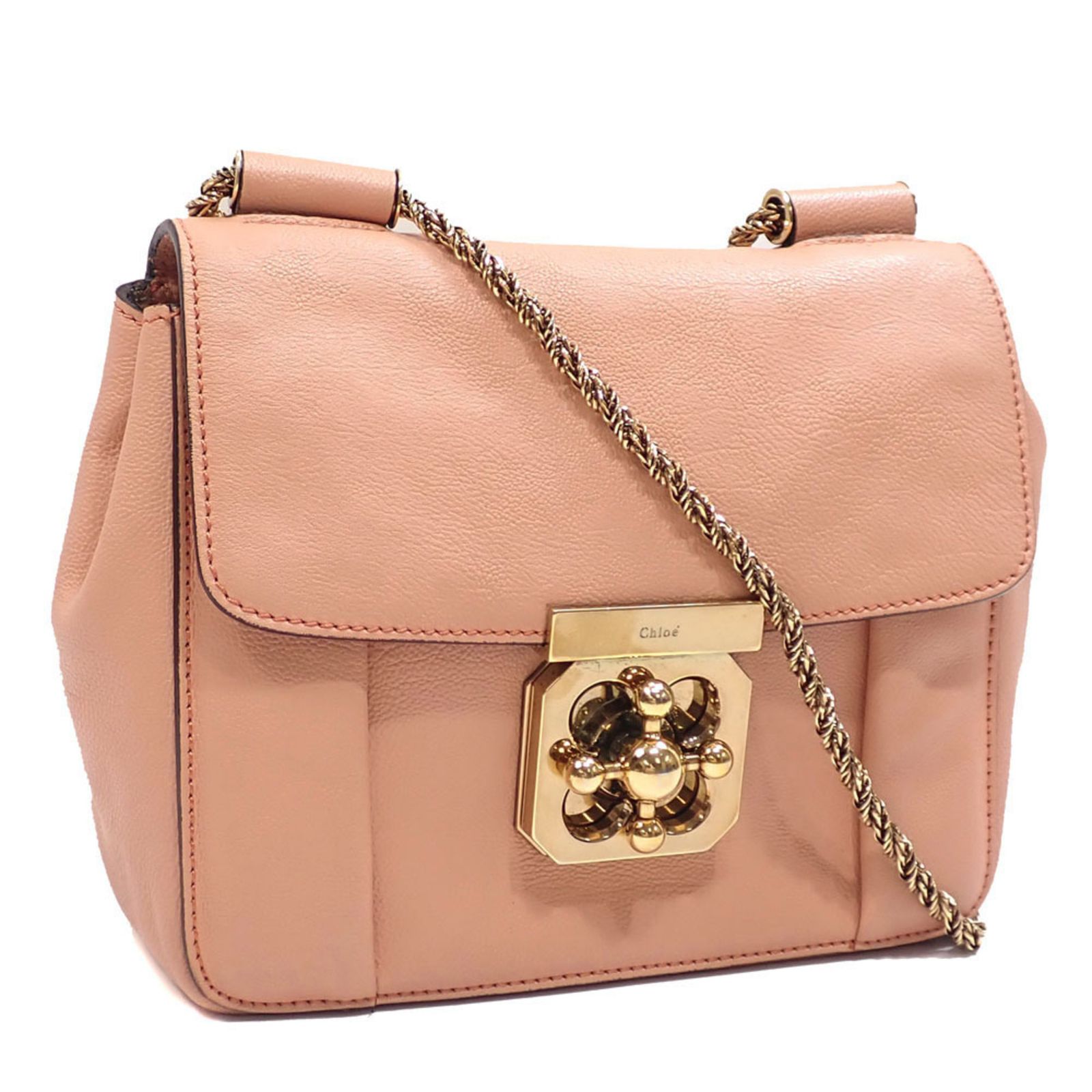 クロエ(Chloé) クロエ チェーンショルダーバッグ エルシー レディース ピンク レザー