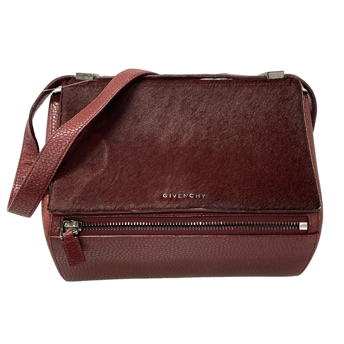 GIVENCHY(ジバンシー) ショルダーバッグ パンドラボックス ボルドー レザー