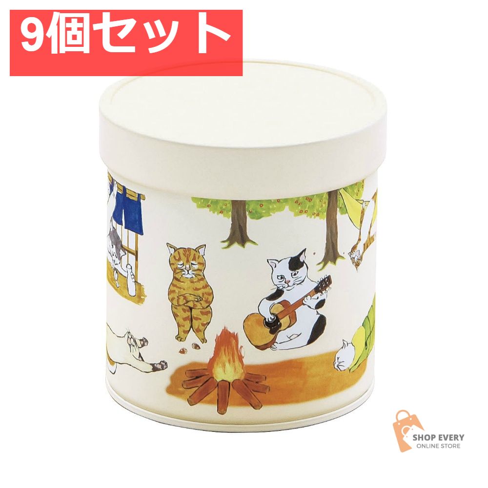 マルエス 8色10分ローソク にゃん吉ドーナツ 9個セット まとめ売り