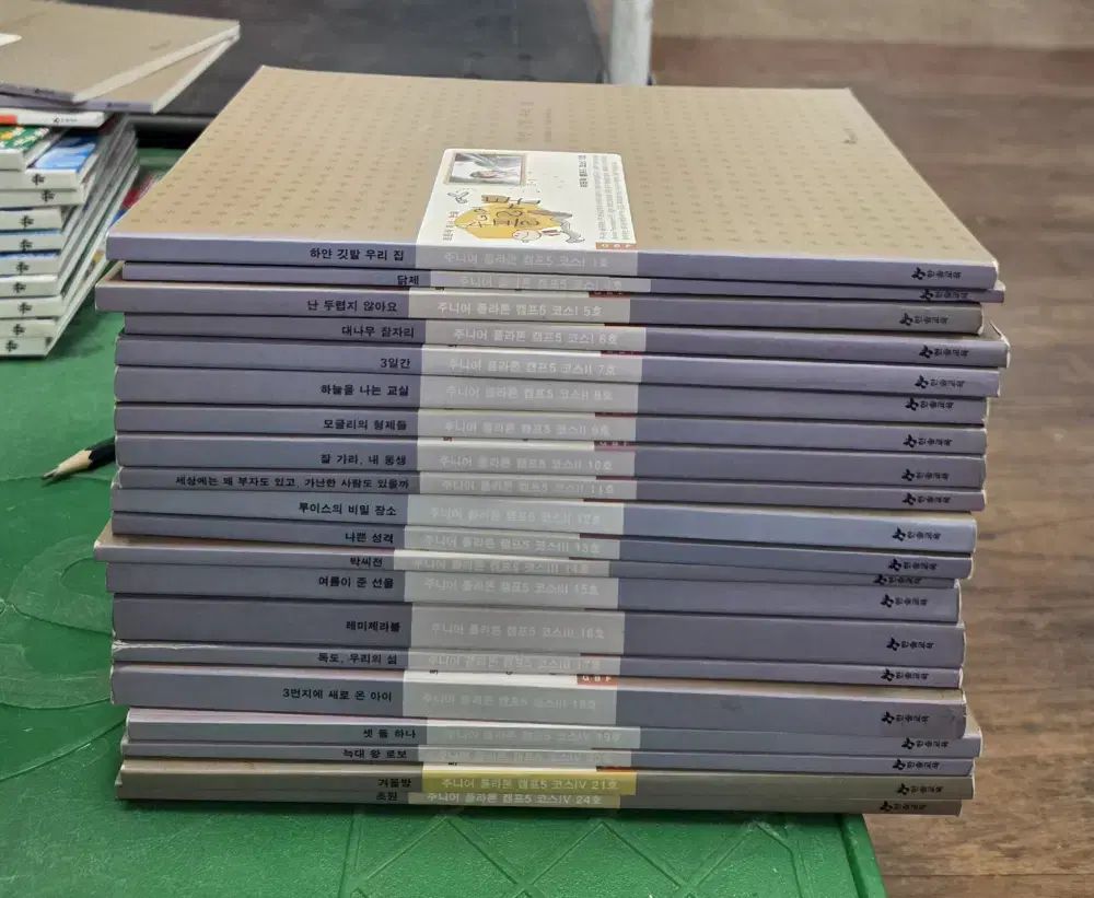 ジュニアプラトン（キャンプ5）バーノン・チェハンソル教育 24巻 セット 子供向けの本 中古本