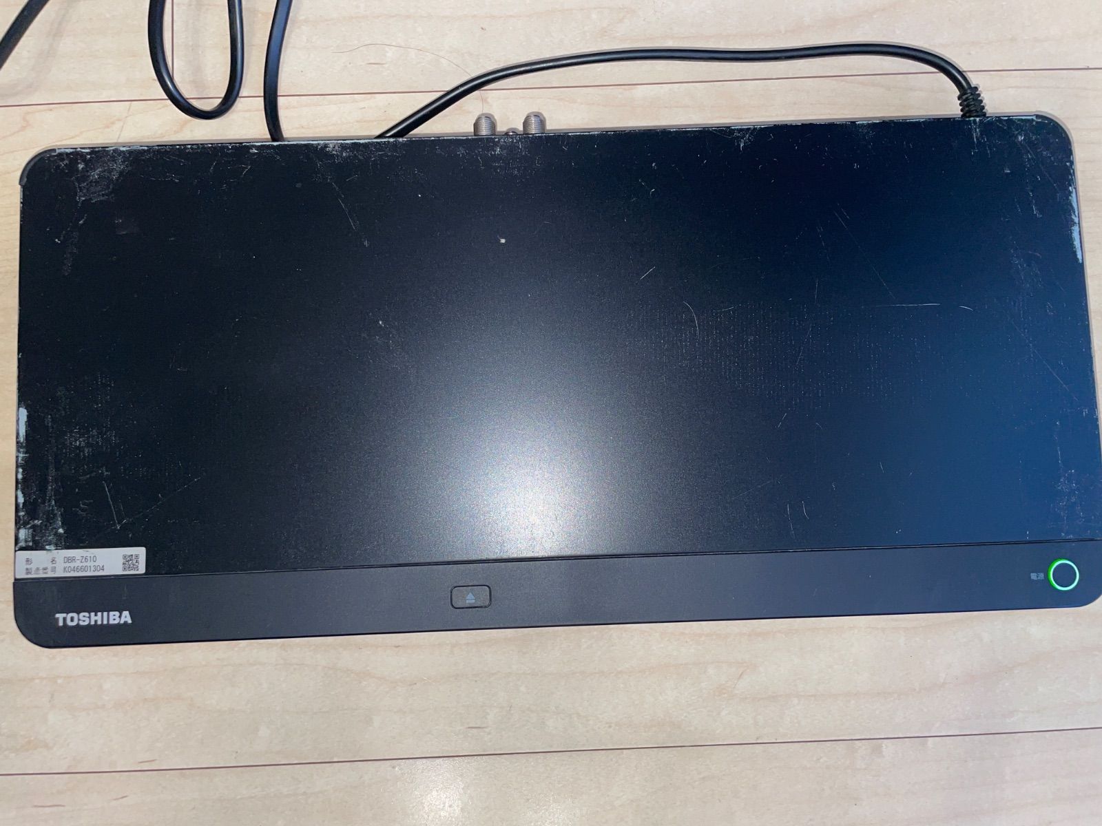 大容量】東芝 REGZA DBR-Z610 500GB HDD/BDレコーダー 新品リモコン付