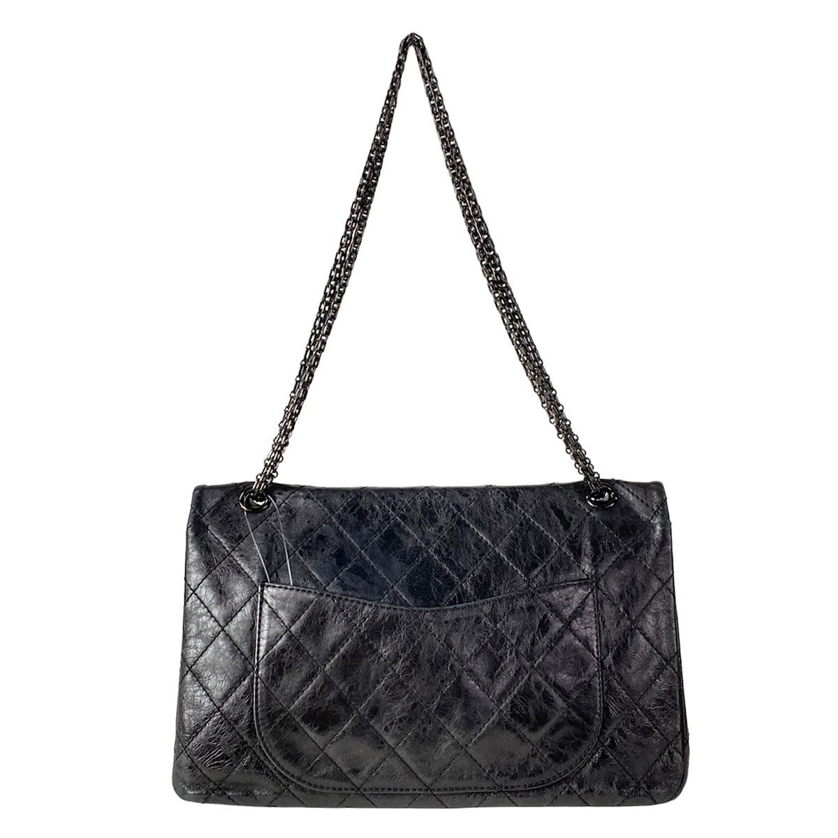 CHANEL(シャネル) ショルダーバッグ 2.55/マトラッセ 黒 マドモアゼル