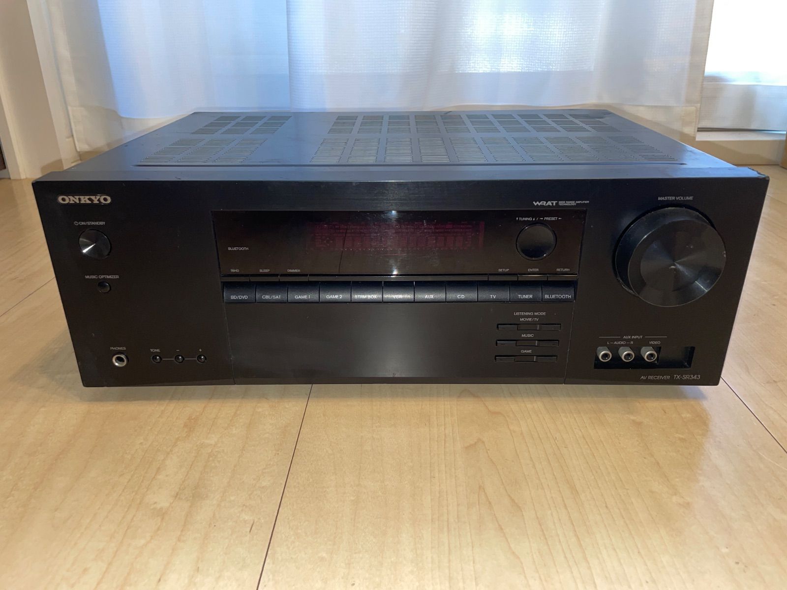 良品・高音質】ONKYO TX-SR343 AVアンプ オンキョー オーディオ _311