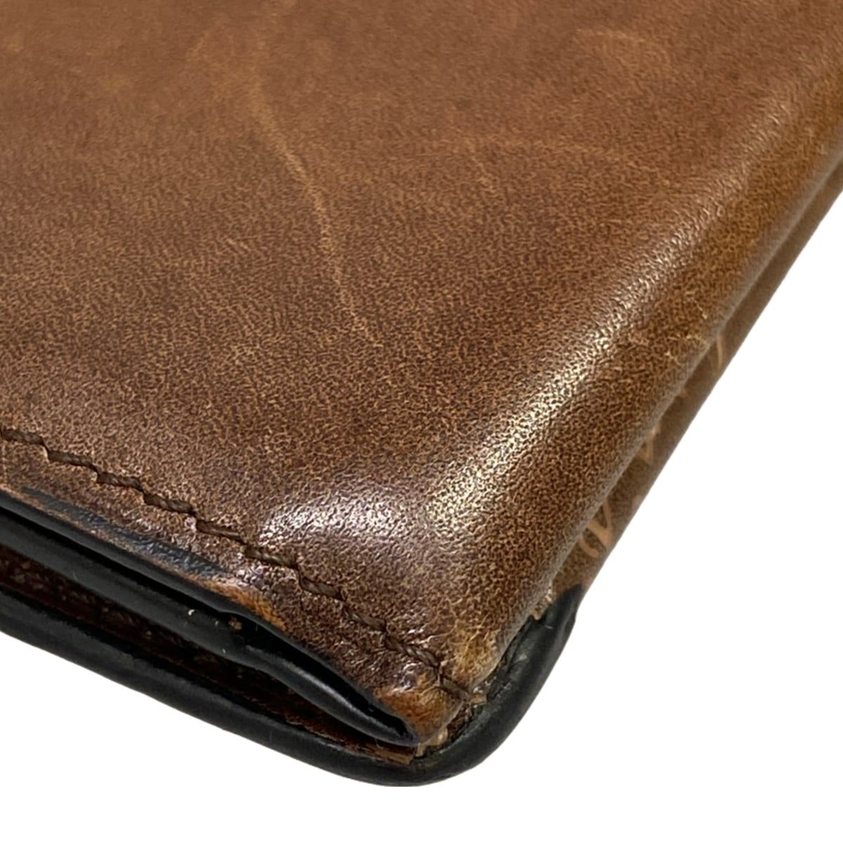 berluti(ベルルッティ) カードケース カリグラフィ ブラウン レザー