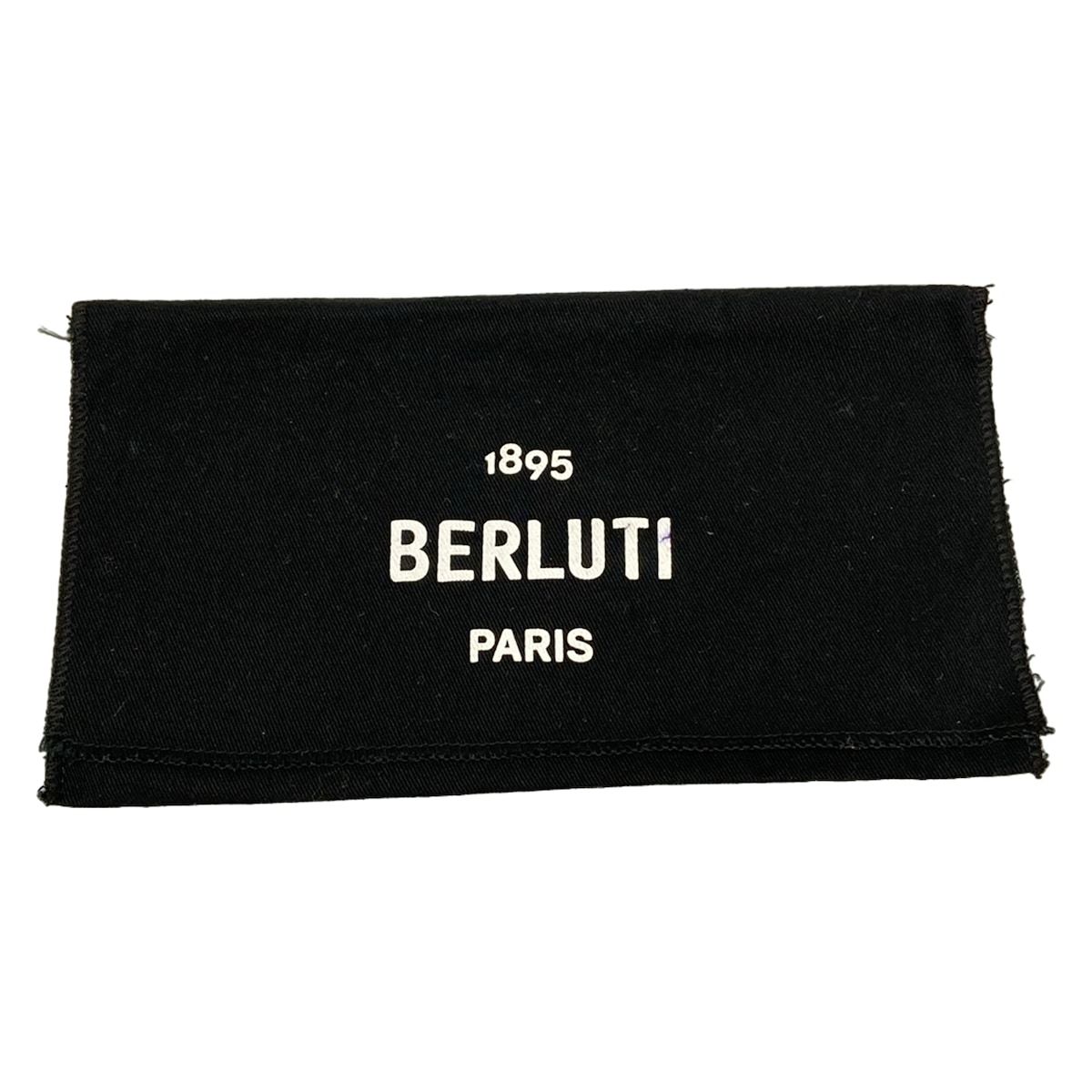 berluti(ベルルッティ) カードケース カリグラフィ ブラウン レザー