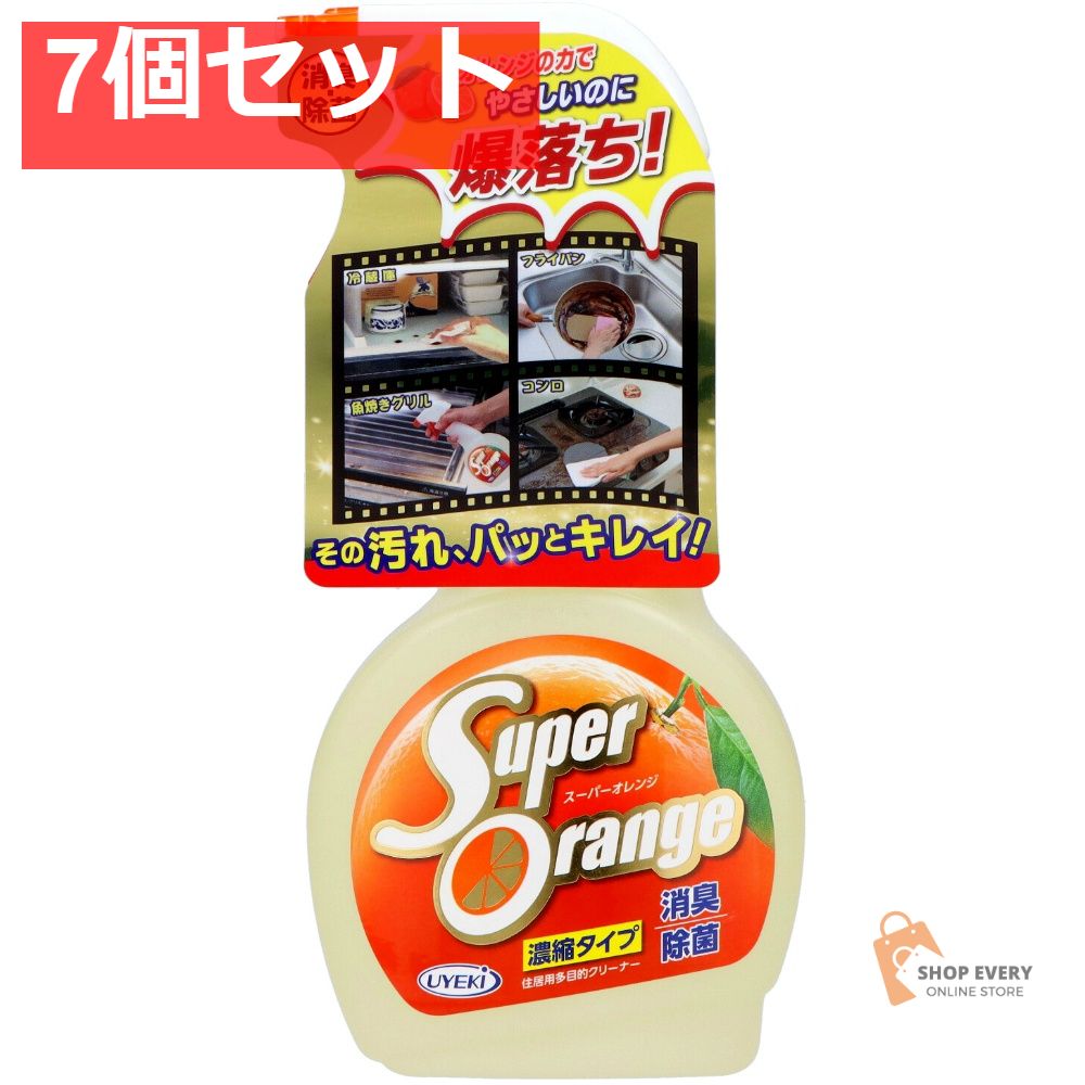 UYE スーパーオレンジ 消臭除菌 泡タイプ N 本体 480mL 7個セット まとめ売り 7,174円