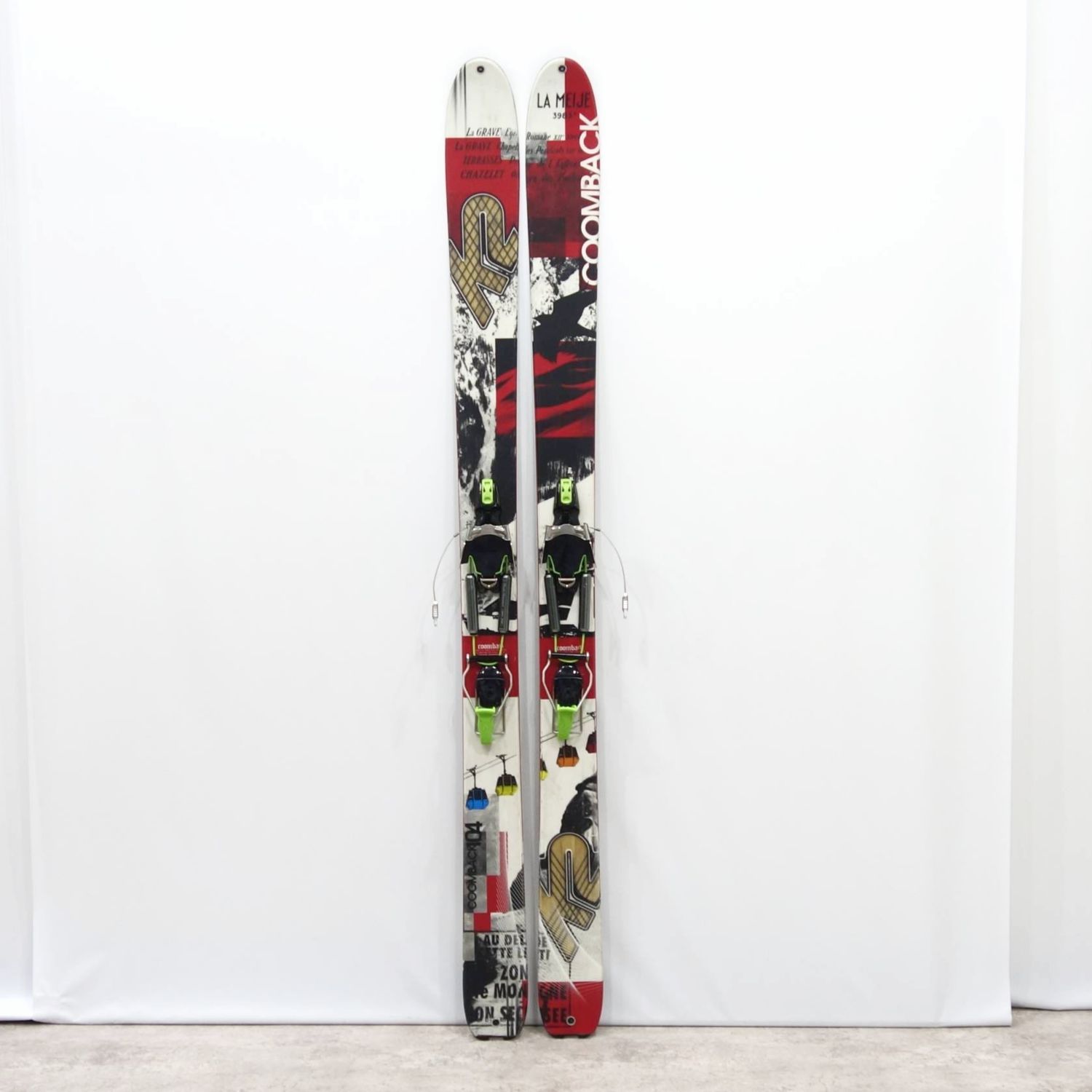 K2 スキー K2ポーチェテレマークビンディング付 K2 テレマーク スキー クンバック COOMBACK 104 180cm ビン - メルカリ