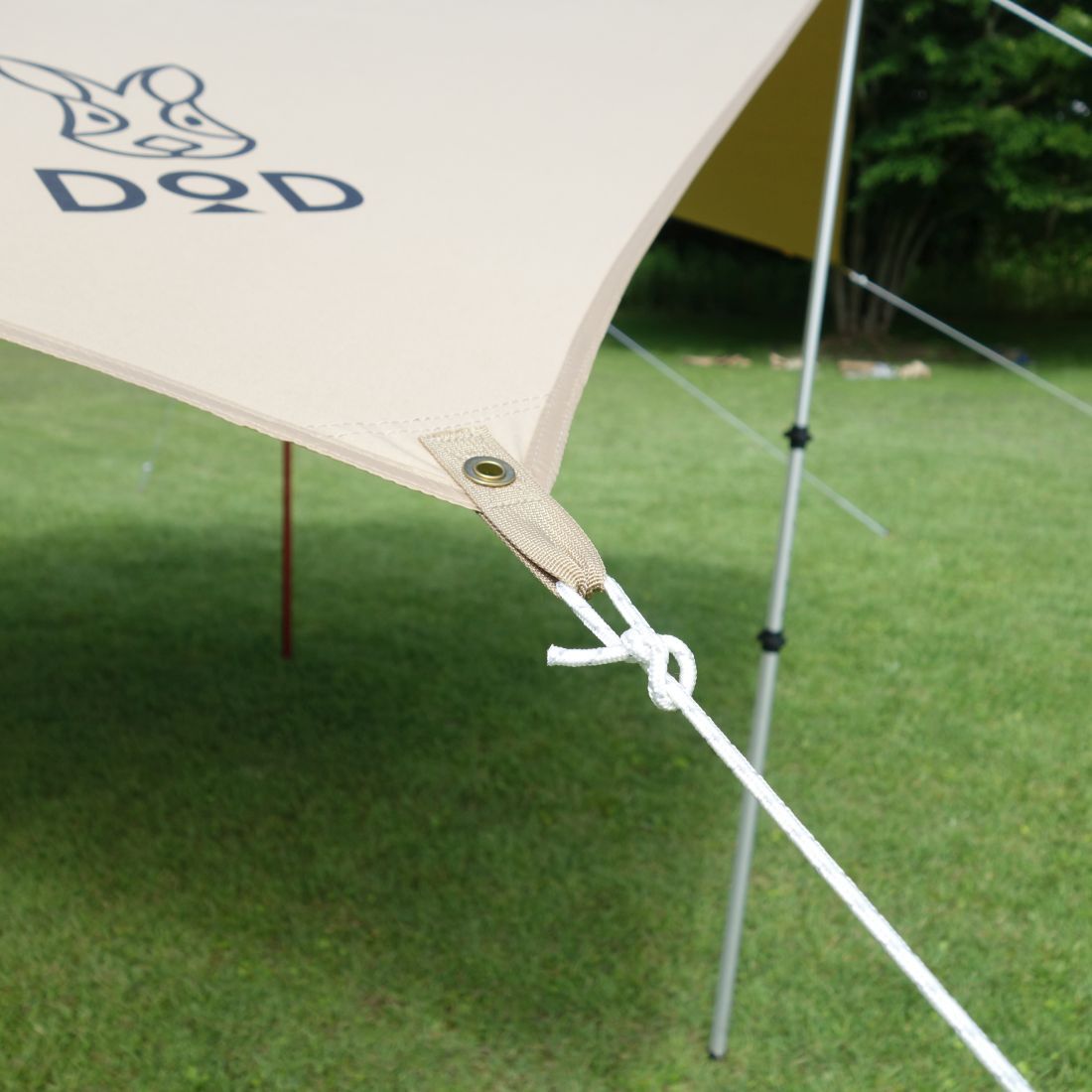 美品 ディーオーディー DOD タープ チーズタープS TT4-738-TN ポ
