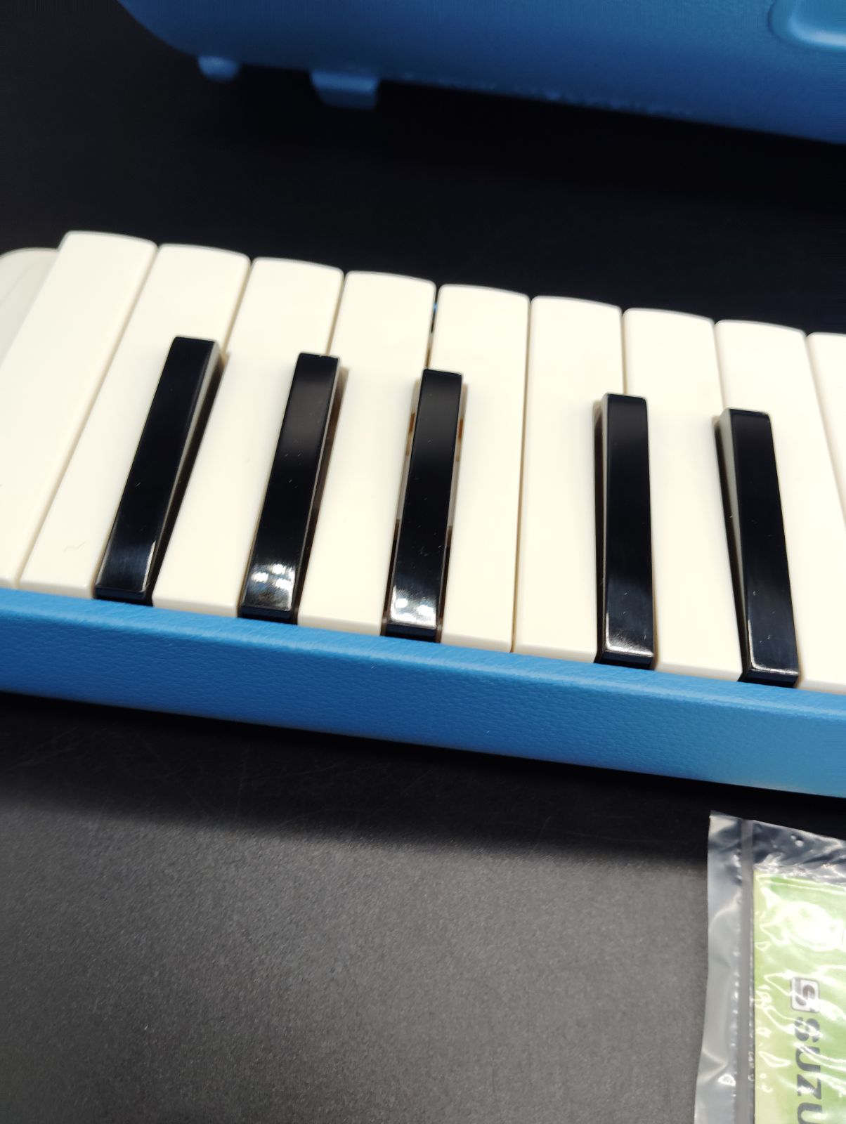 スズキ メロディオン M-32C 鍵盤ハーモニカ アルト 32鍵盤 ブルー 青