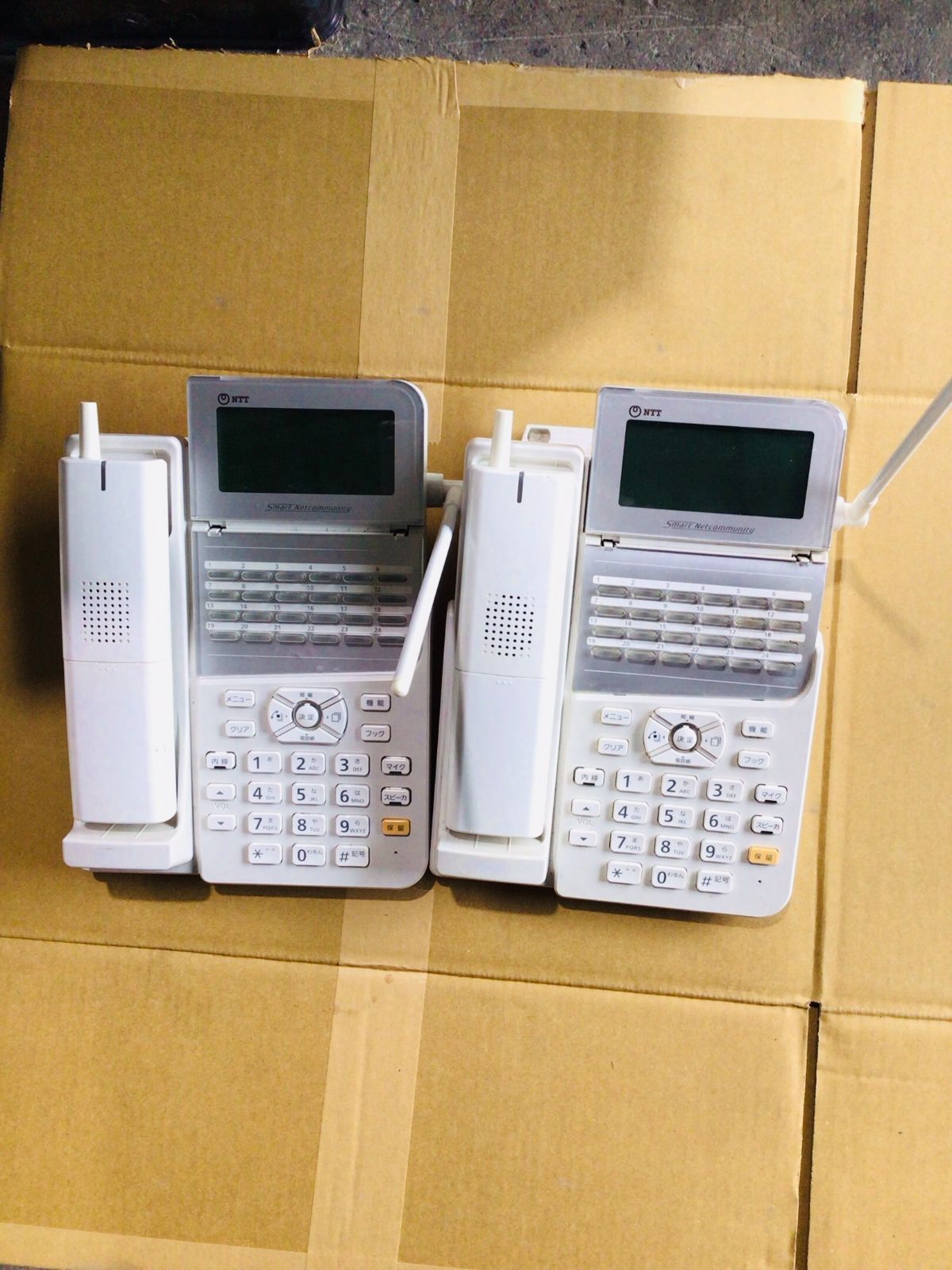 [中古］NTT スマート礻ツトコミュ二ティaZX / ZX- < 24 >CCLSTEL- < 1> < W> / 電話機 管理番Wd07