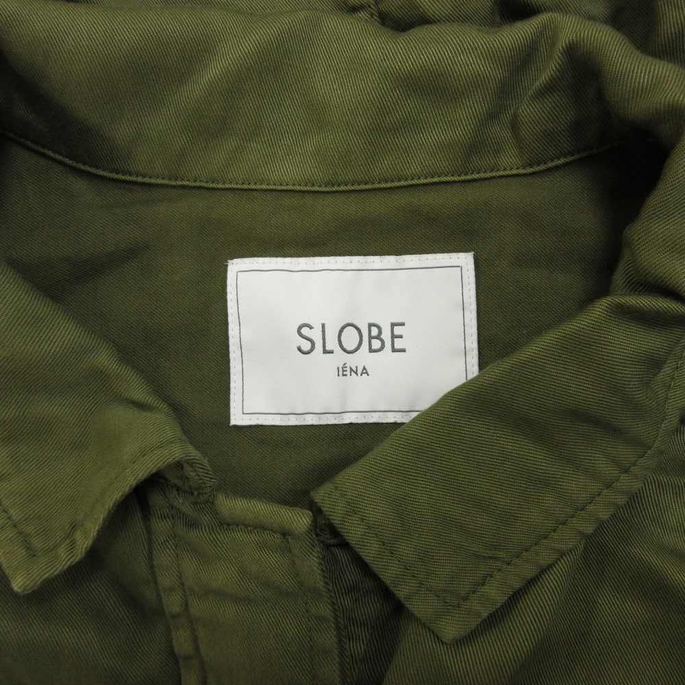 スローブ イエナ SLOBE IENA ミリタリージャケット サファリブルゾン