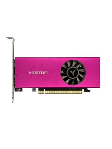 Yeston GeForce RTX 3050 6GB GDDR6 LP(ハーフハイトシフター搭載) グラフィックスカード pci Express 4.0 ビデオカード デスクトップコンピューター PC ビデオゲーム グラフィックスカードJu