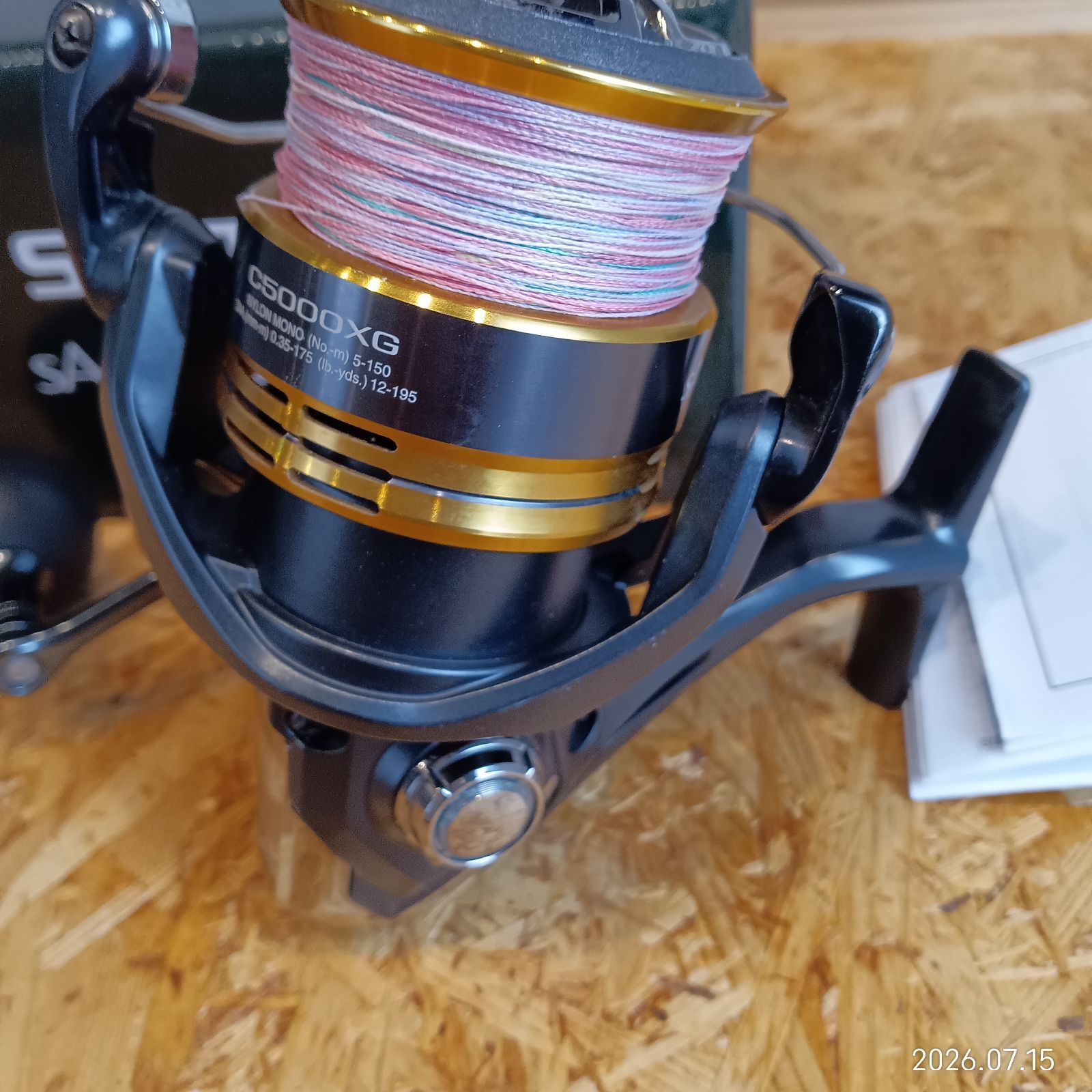 SHIMANO シマノ 22 サハラ C5000XG スピニングリール - メルカリ