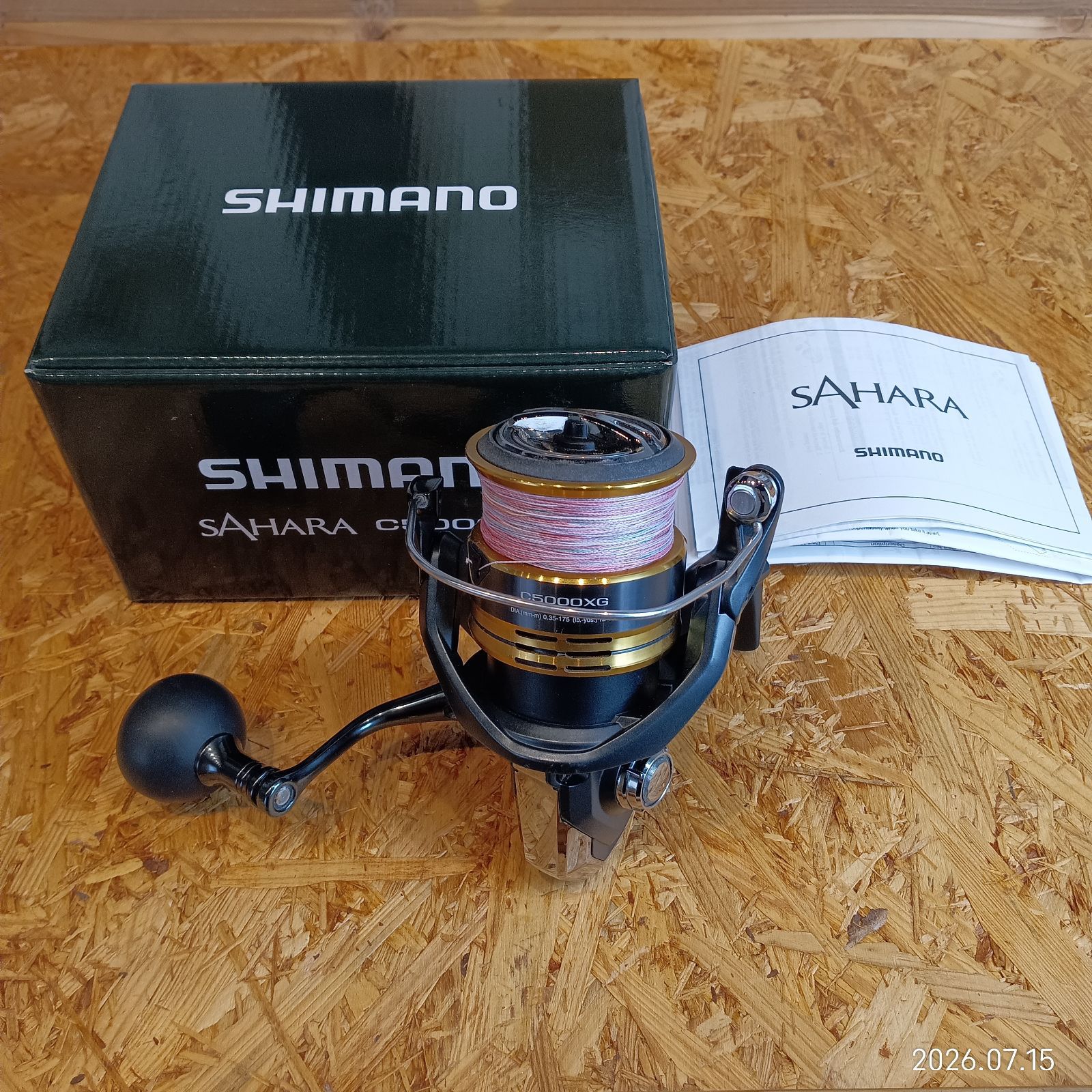 SHIMANO シマノ 22 サハラ C5000XG スピニングリール - メルカリ