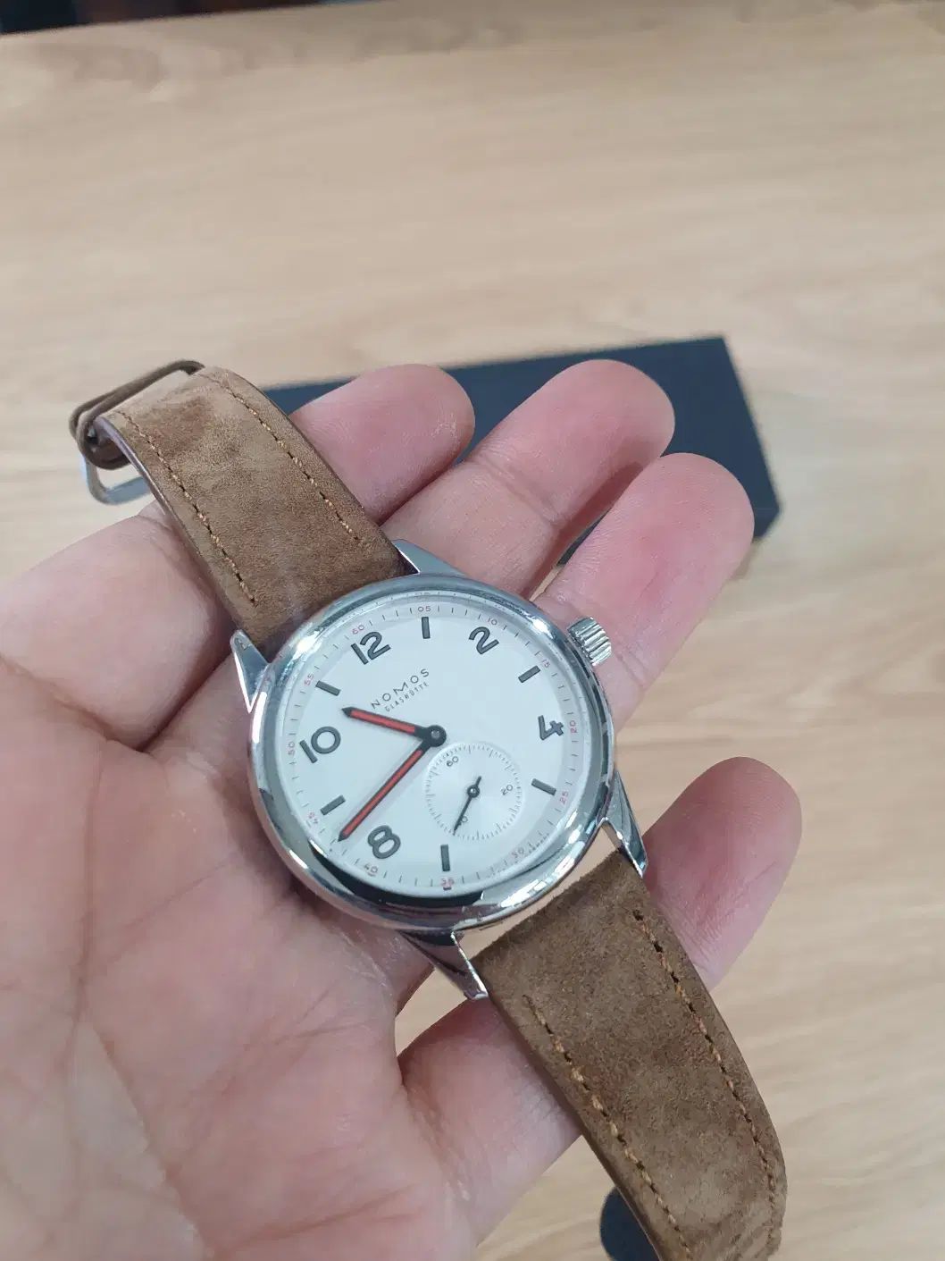 ノーモス クラブ 手巻き 36mm (DUW4001 シースルー バック) 137,896円