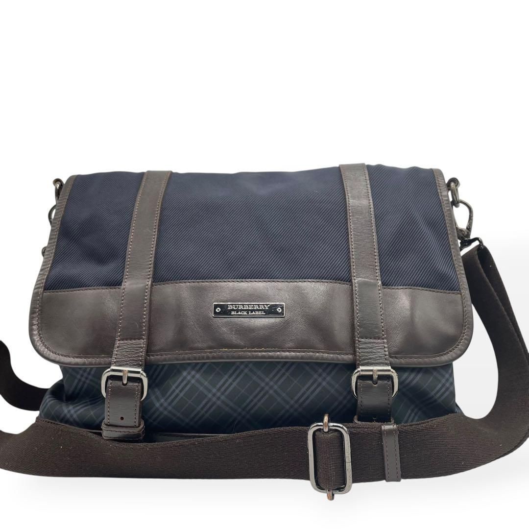 良品　BURBERRY BLACK LABEL　バーバリー　ショルダーバッグ 7,000円