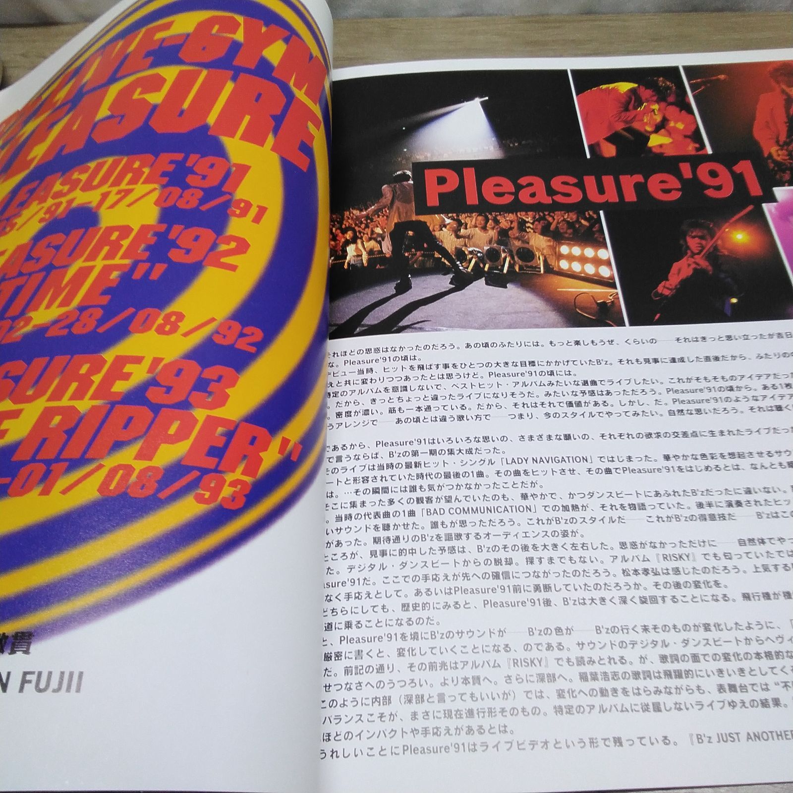タレントグッズ 観戦キット B'Zビーズ 「'95 B'z LIVE-GYM PLEASE