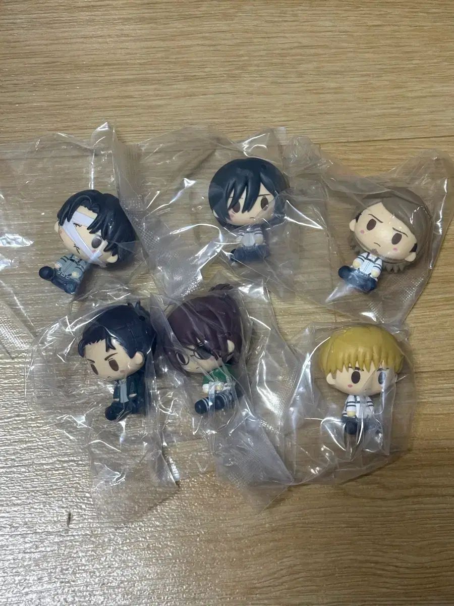 未開封) 進撃の ちょこのっこ 6種 フルセット