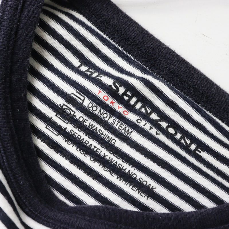 シンゾーン THE SHINZONE PACK TEE クルーネック ボーダーTシャツ