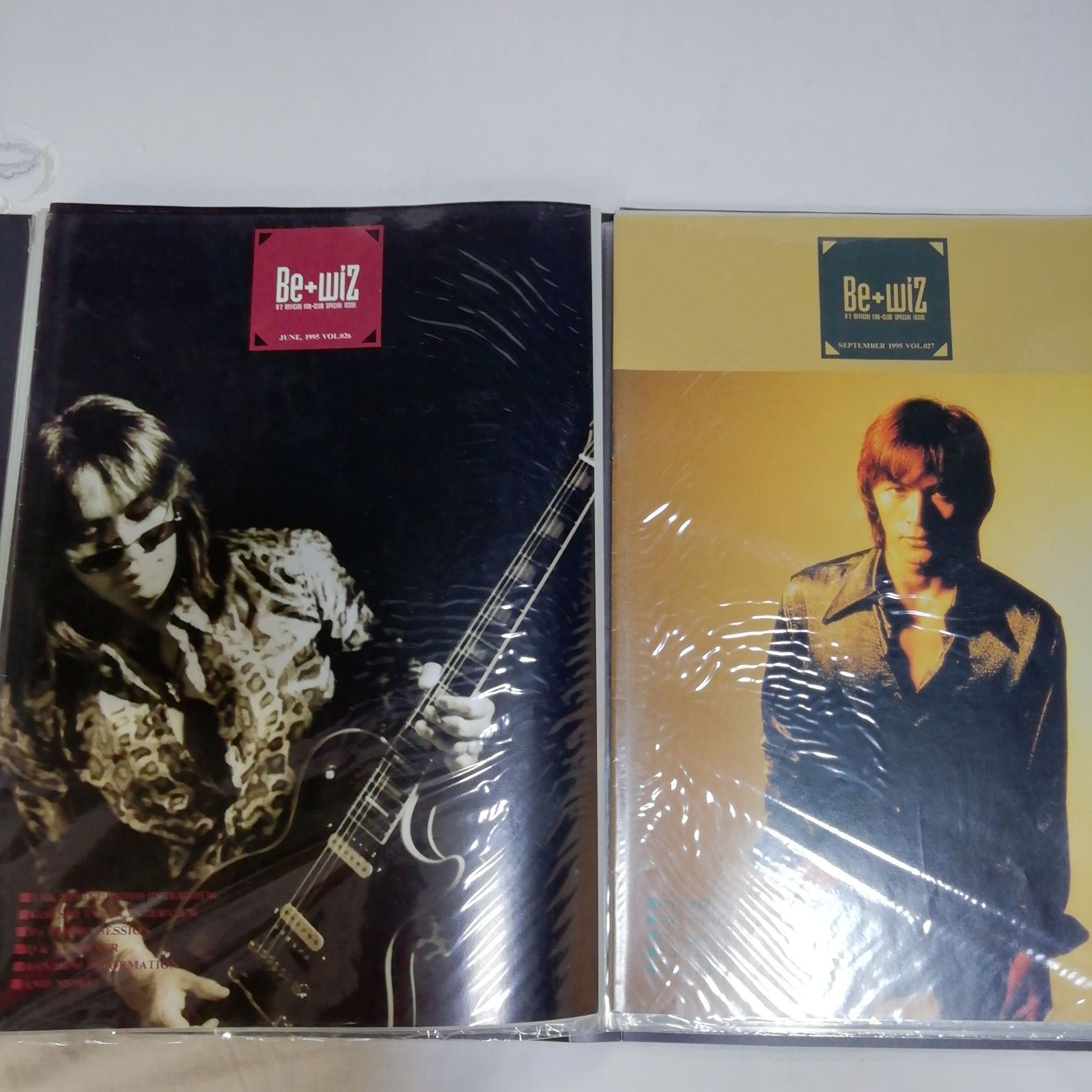 B'z ファンクラブ会報誌 Be+wiz まとめ売り 貴重 (Vol.015〜 Vol.030