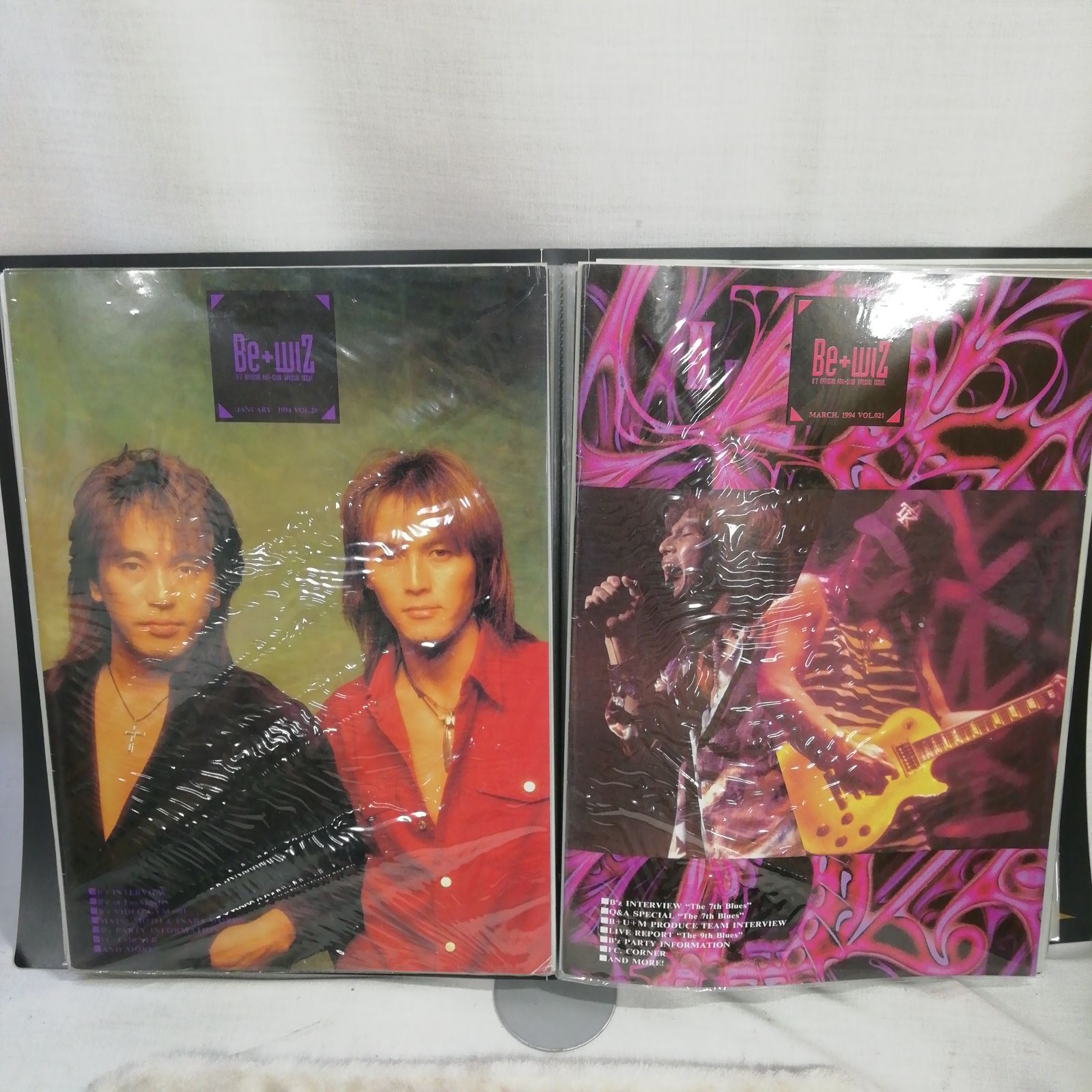 B'z ファンクラブ会報誌 Be+wiz まとめ売り 貴重 (Vol.015〜 Vol.030