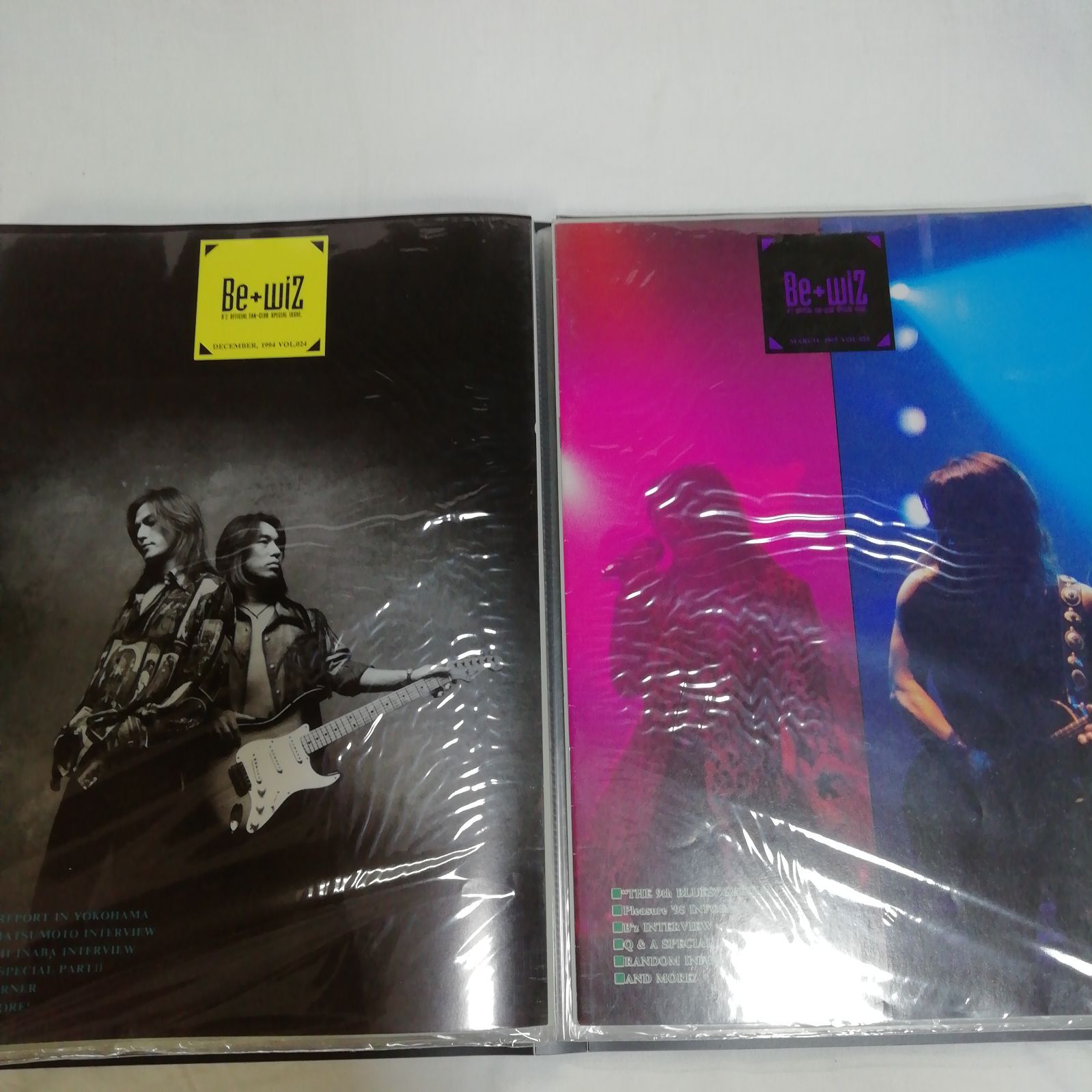 B'z ファンクラブ会報誌 Be+wiz まとめ売り 貴重 (Vol.015〜 Vol.030