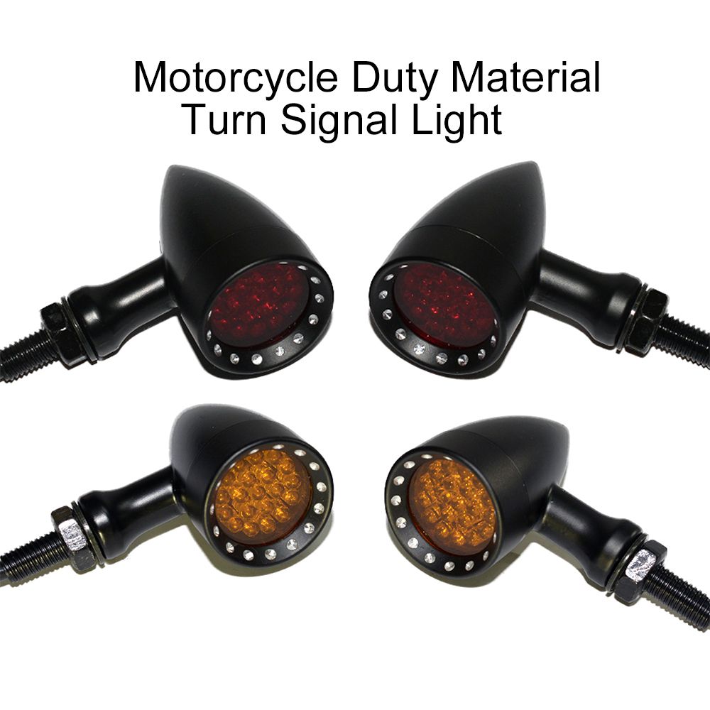 ハーレー用 LED バレットブリンカー ブレーキウインカーテールライト 1ペア