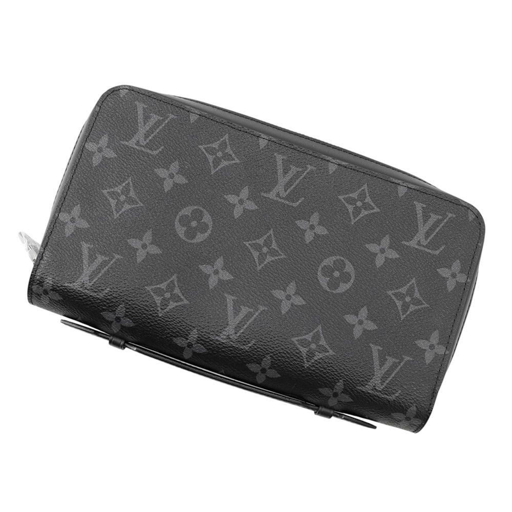 【即決25市】Louis Vuitton モノグラム エクリプス 長財布 ルイヴィトン 長財布 モノグラム・エクリプス ジッピーXL M61698 LOUIS