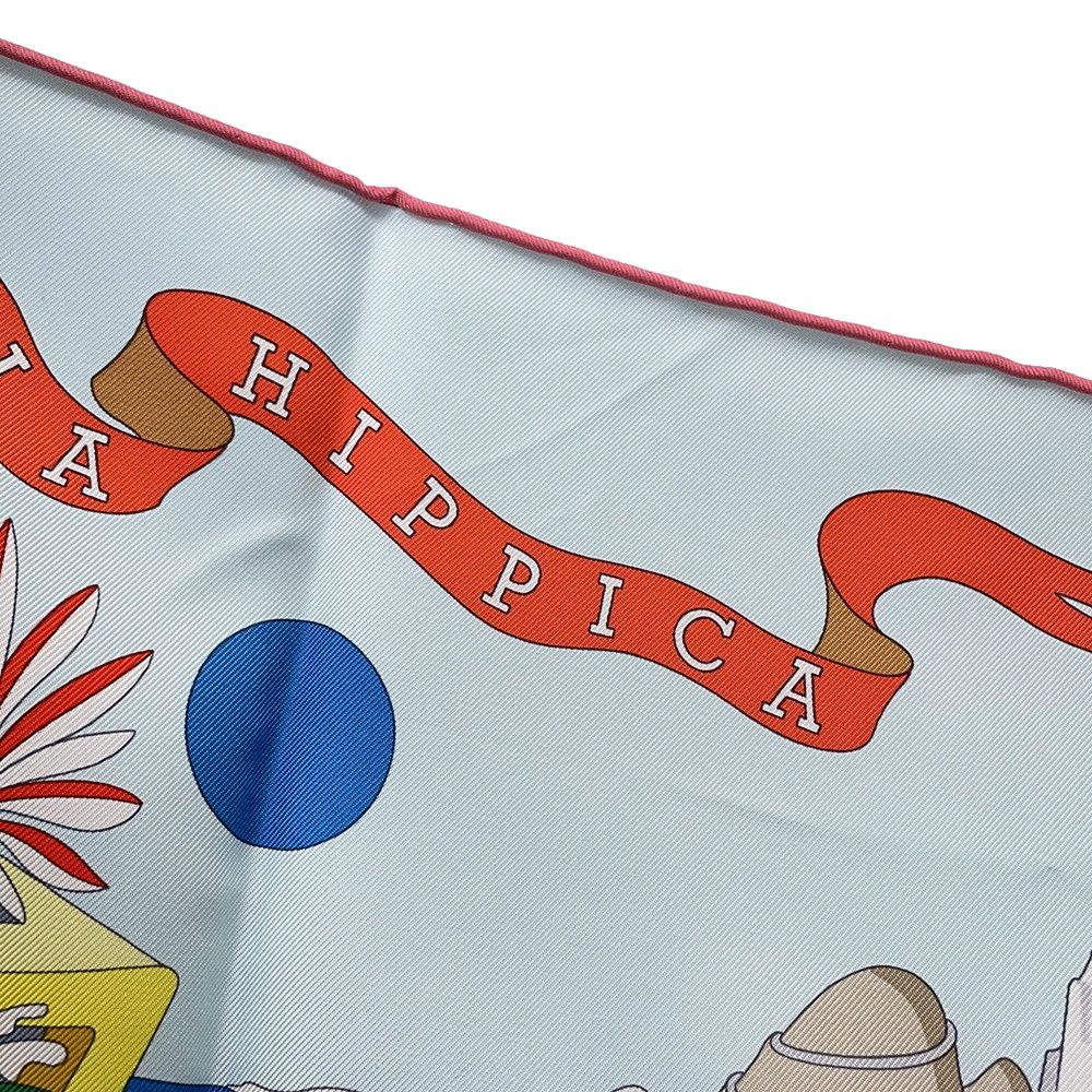 エルメス スカーフ カレ90 アカデミア・イピカ Academia Hipica シルク