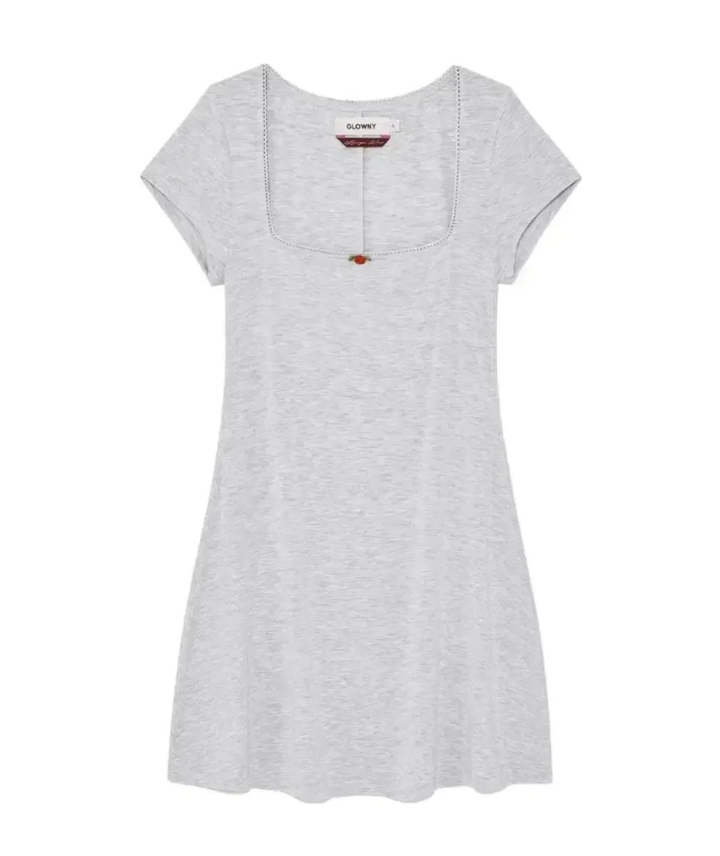 グロウニー ROSY SCOOP MINI DRESS