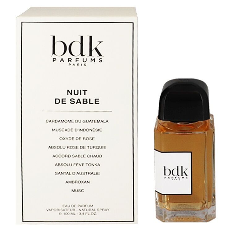 ビーディーケー パルファム ニュイ ドゥ サーブル (箱なし) EDP・SP 100ml 香水 フレグランス NUIT DE SABLE BDK PARFUMS 新品 未使用