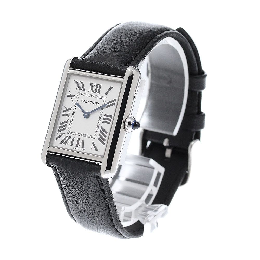 カルティエ CARTIER WSTA0041 タンクマスト LM クォーツ メンズ 良品