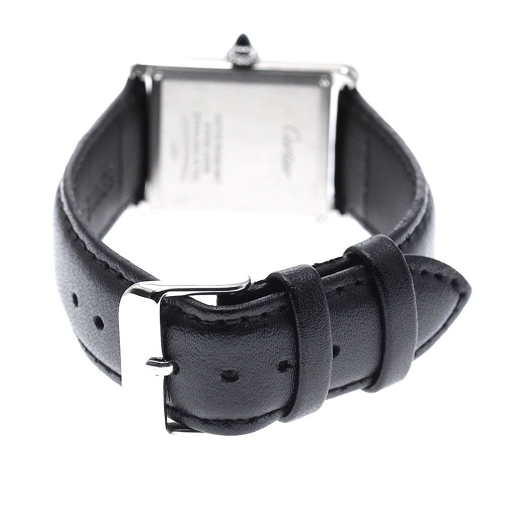 カルティエ CARTIER WSTA0041 タンクマスト LM クォーツ メンズ 良品