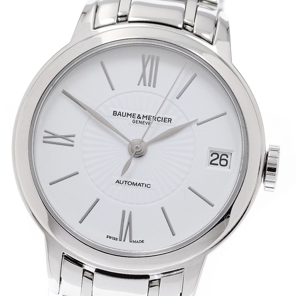 ボーム＆メルシェ Baume & Mercier 65803 クラシマ レディ デイト 自動巻き レディース 美品 _971139