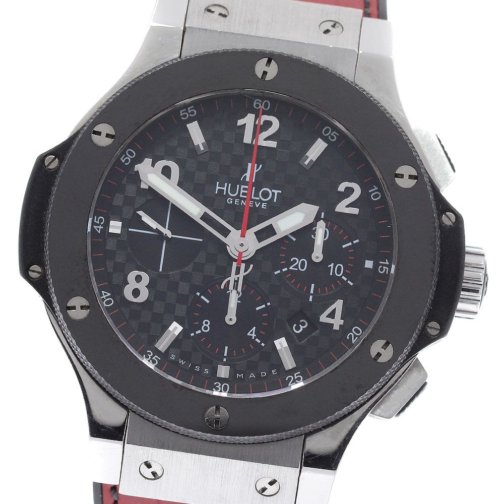 ウブロ HUBLOT 301.SB.131.RX ビッグ・バン スチールセラミック クロノグラフ 自動巻き メンズ 保証書付き_624727
