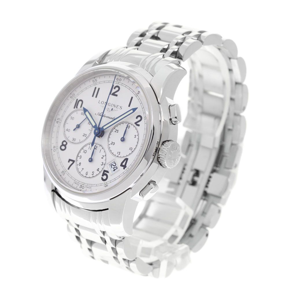 ロンジン LONGINES L2.784.4 サンティミエ クロノグラフ 自動巻き