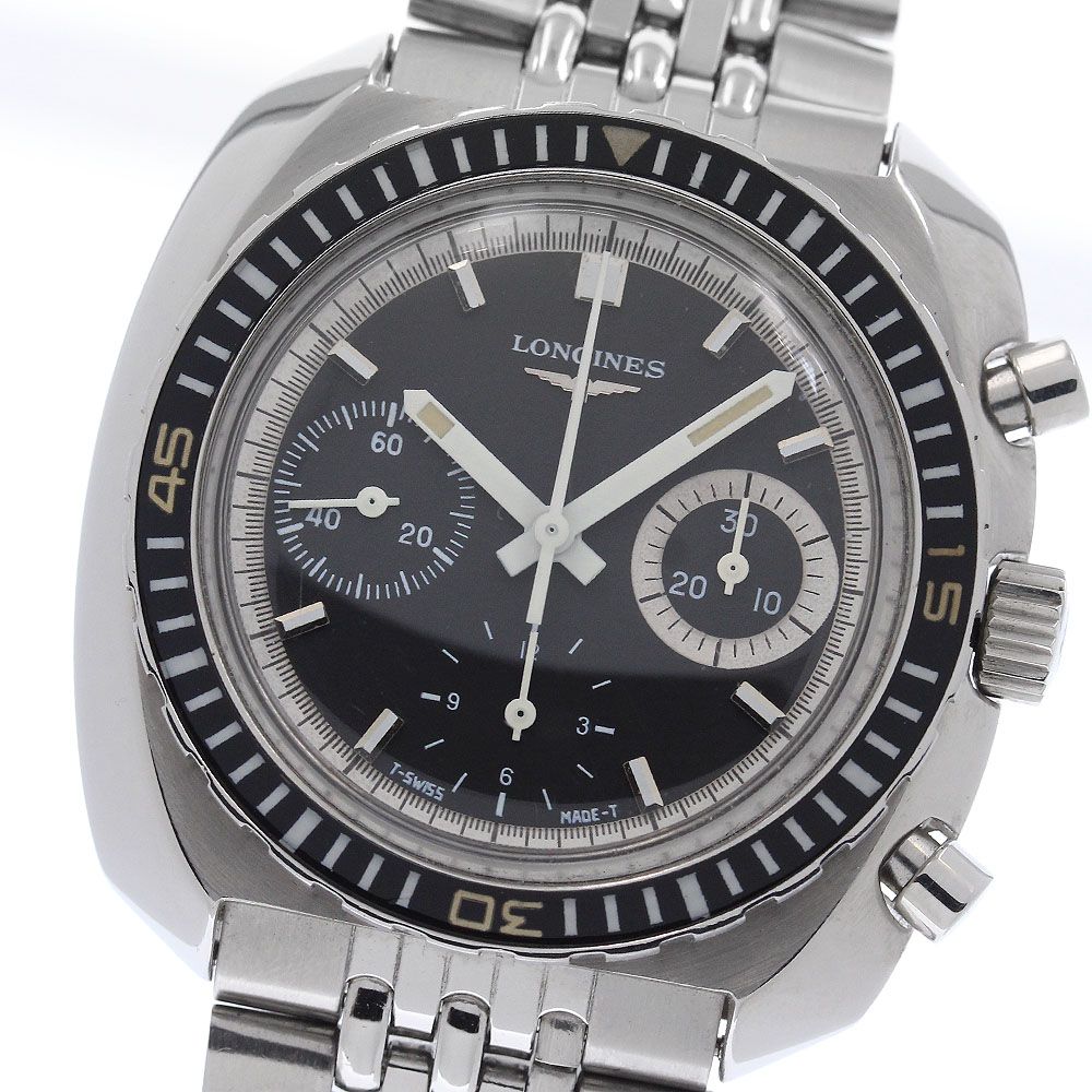 ロンジン LONGINES 8229-1 ダイバー クロノグラフ cal.330 バルジュ72 ヴィンテージ 手巻き メンズ _969566 ロンジン LONGINES 8229-1 ダイバー クロノグラフ cal.330 バルジュ72